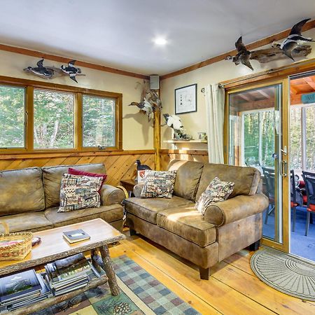 Rustic Searsport Cabin Loft And Sunroom On 10 Acres Extérieur photo