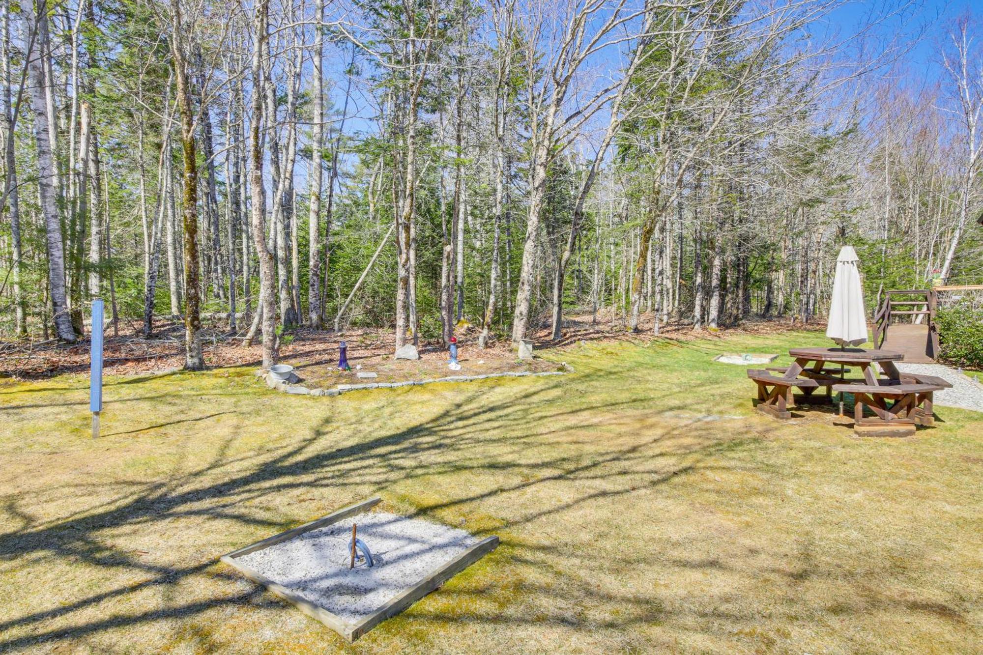 Rustic Searsport Cabin Loft And Sunroom On 10 Acres Extérieur photo